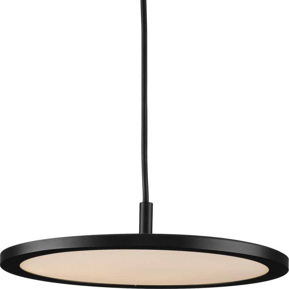 Everlume 20-Watt Integrated LED 1-Light for Kitchen Matte Black Modern Integrated LED Pendant Light for Kitchen price history on PriceWatchPro