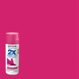 12 oz. Satin Magenta General Purpose Spray Paint (6-Pack)