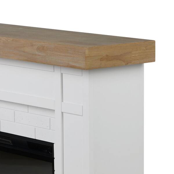 Real Flame Cravenhall 64 in. Freestanding Wooden Electric