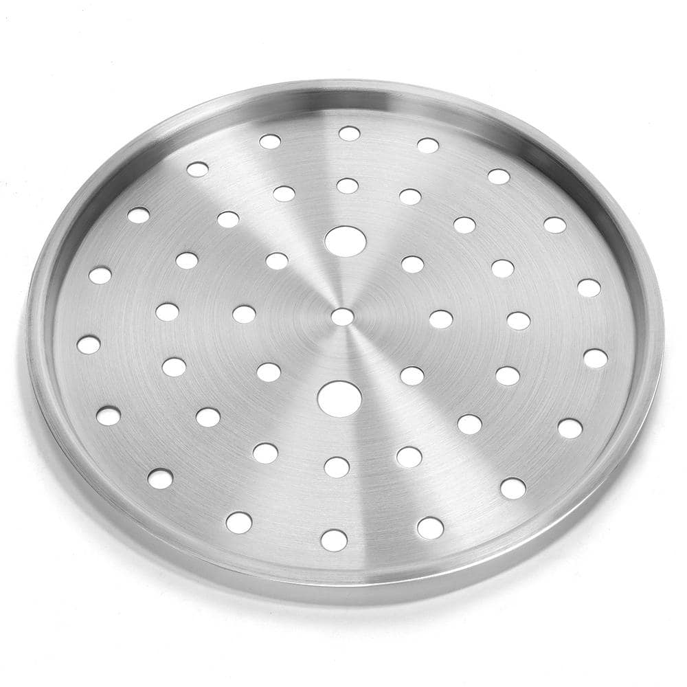 22 Qt. Silver Aluminum Pressure Cooker with Built-in Dial Gauge