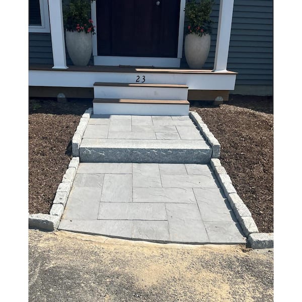 Nantucket Pavers Cobblestone 10 in. x 7 in. x 4 in. Granite Gray Edger Kit (50 pieces per pallet) Nantucket Pavers Cobblestone 10 in. x 7 in. x 4 in. Granite Gray Edger Kit (50 pieces per pallet)