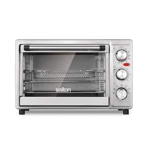 Courant Compact 650 W 2-Slice White Toaster Oven with Bake Tray and Toast  Rack TO-621W - The Home Depot