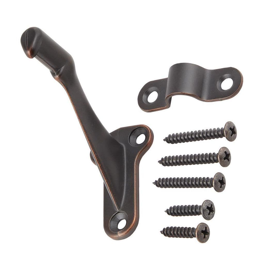 Everbilt OilRubbed Bronze Handrail Bracket 20890 The Home Depot