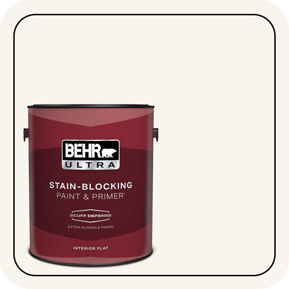 1 gal. #ECC-38-2 Icy Tundra Extra Durable Flat Interior Paint & Primer price history on PriceWatchPro