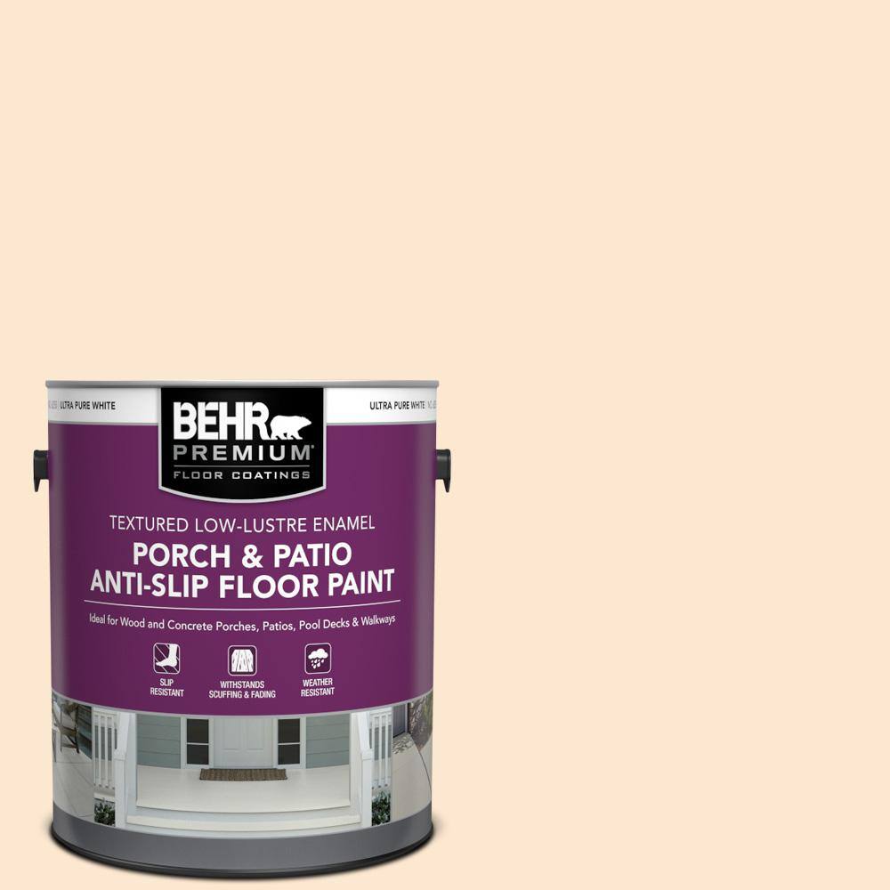 1 gal. #290C-1 Serengeti Sand Textured Low-Lustre Enamel Interior/Exterior Porch and Patio Anti-Slip Floor Paint price history on PriceWatchPro