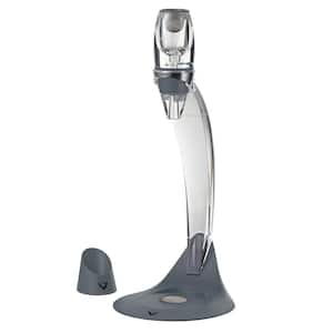 Acrylic Wine Aerator Tower Set for Red Wines with Clear Stand