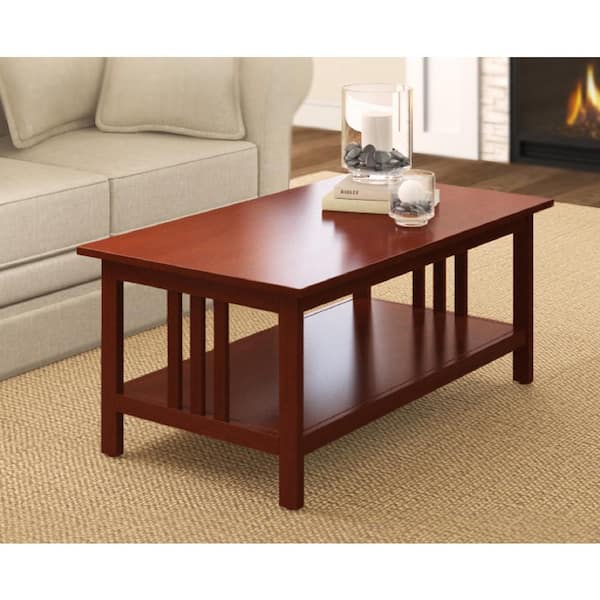 Alaterre Furniture Cherry Coffee Table