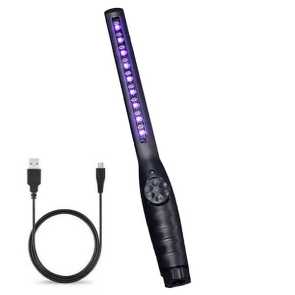 Aoibox Sterilize Light Germicidal Lamp Odor Eliminator Handheld Disinfectant, USB Efficient, LED UV sterilizer