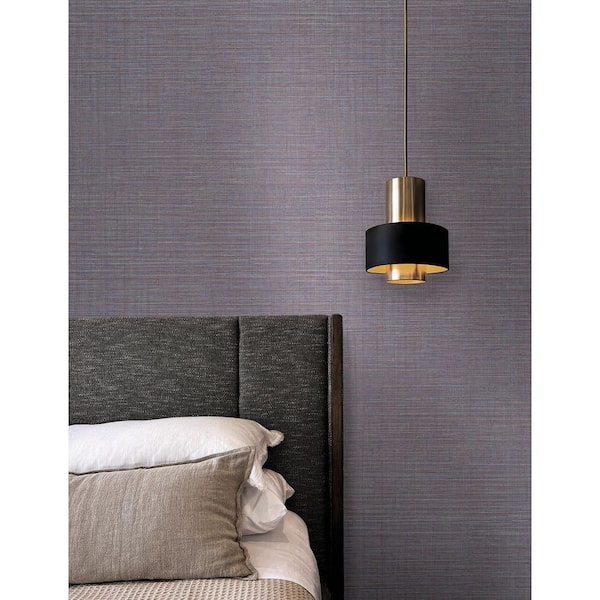 Lotus Silk Lilac Wallpaper