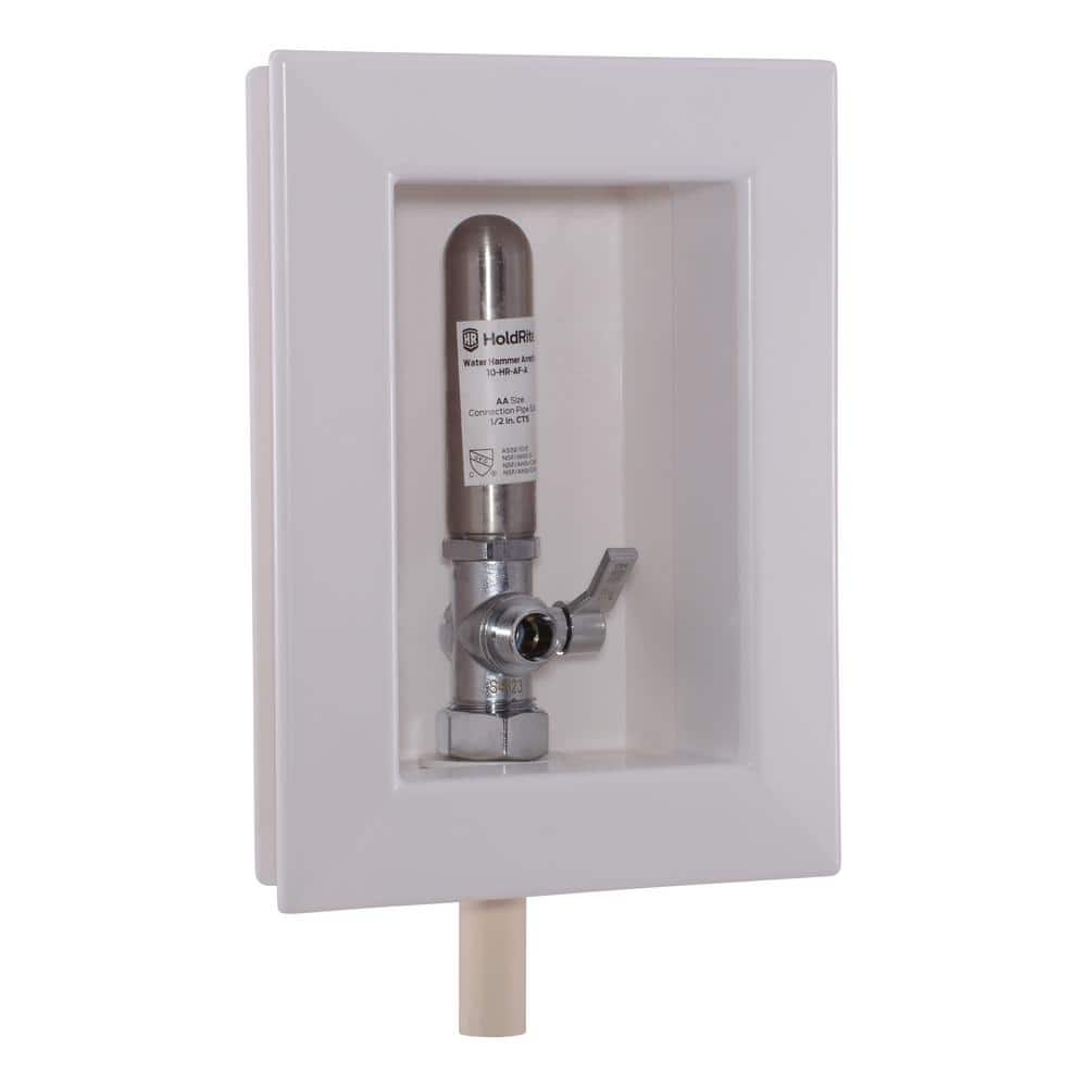 1/2 in. CPVC x 3/8 in. Compression Appliance and Fixture Outlet Box with Water Hammer Arrestor price history on PriceWatchPro