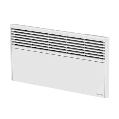 Orleans Low 50-1/4 in. x 13 in. 2000-Watt 240-Volt Forced Air Electric Convector in White without Control