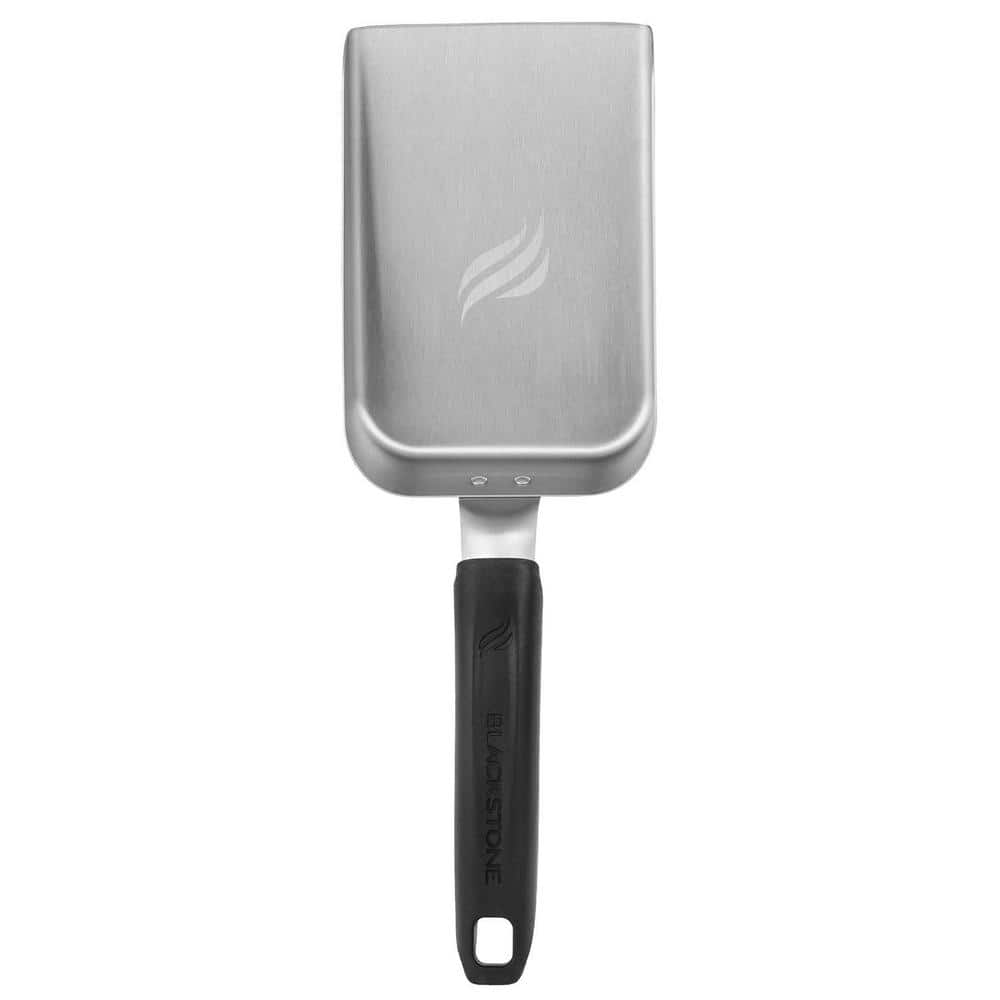 Blackstone Black/Grey Stainless Steel Griddle Scoop Cooking Accessory 8113286 - The Home Depot