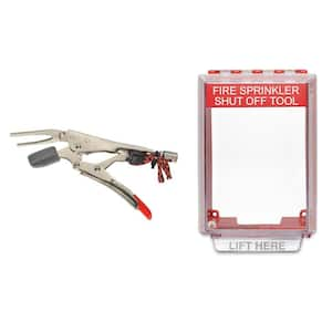 Fire Sprinkler Shut-Off Tool + Wall Mount Kit