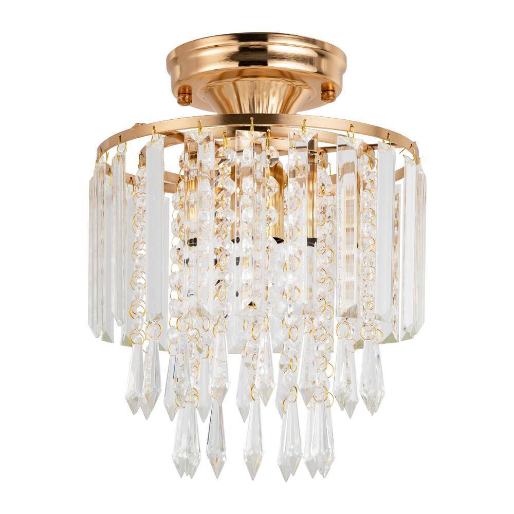 gold-flush-mount-ceiling-