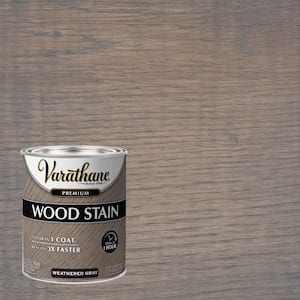 1 qt. Weathered Gray Premium Fast Dry Interior Wood Stain