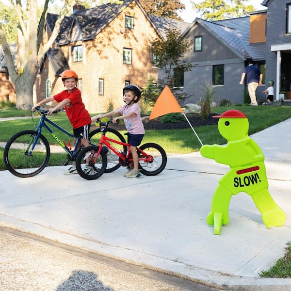 Step2 KidAlert Visual Warning Signal Bright Green with Reflectors