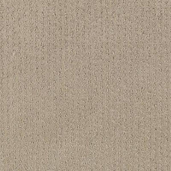 Lifeproof 8 in. x 8 in. Pattern Carpet Sample - Sequin Sash -Color Mission Beige