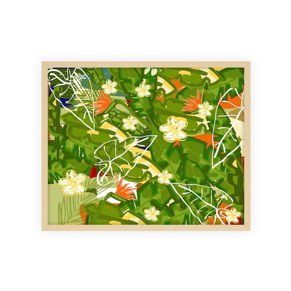 Unbranded Nature Impressionism Framed Nature Art Print 42 in. x 34 in.