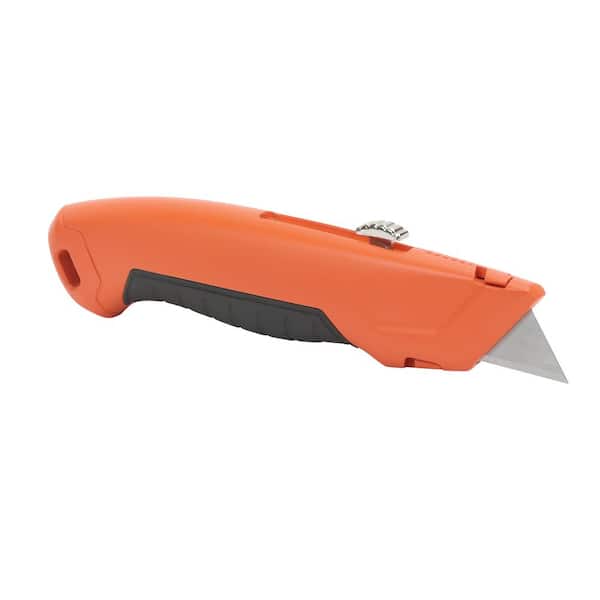 Orange Box Cutter stock photo. Image of tool, blade - 135936004