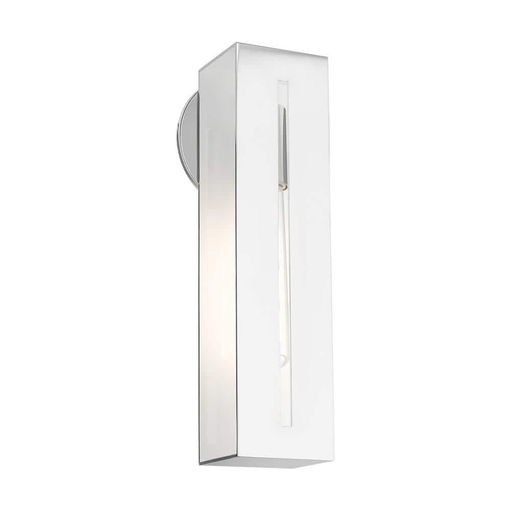 Polished Chrome Modern Dimmable Wall Sconce