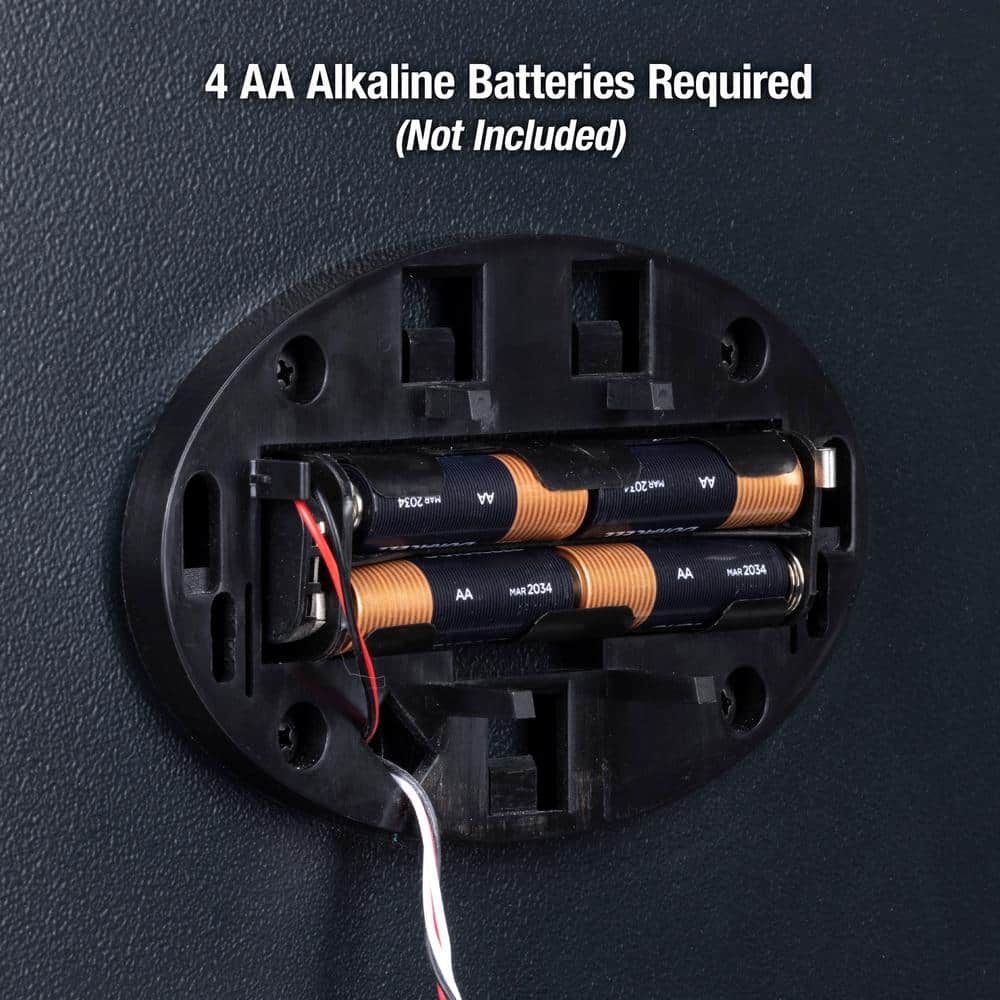 Black Digital Fireproof Waterproof Safe with Keypad Lock