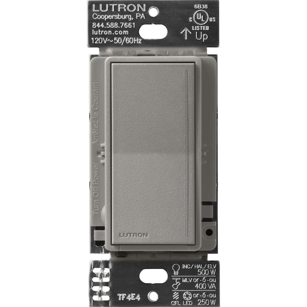 Sunnata Pro LED+ Touch Dimmer Switch, for 500W ELV/MLV, 250W LED, Single Pole/Multi Location, Cobblestone (ST-PRO-N-CS)