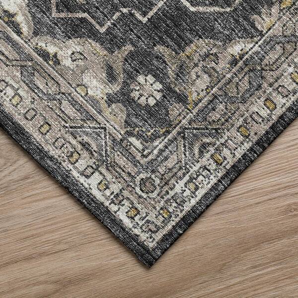 Addison Kensington Vintage Persian Non-Skid Rug - On Sale - Bed