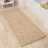 Lavish Home Shag Ivory 24 in. x 60 in. Memory Foam Bath Mat 67-19-I - The  Home Depot