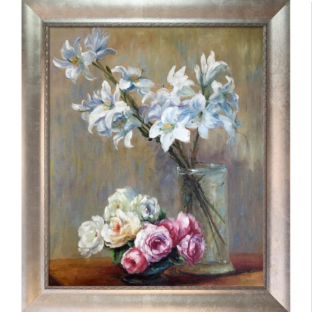 LA PASTICHE Roses and Lilies by Henri Fantin-Latour Champage Scoop ...