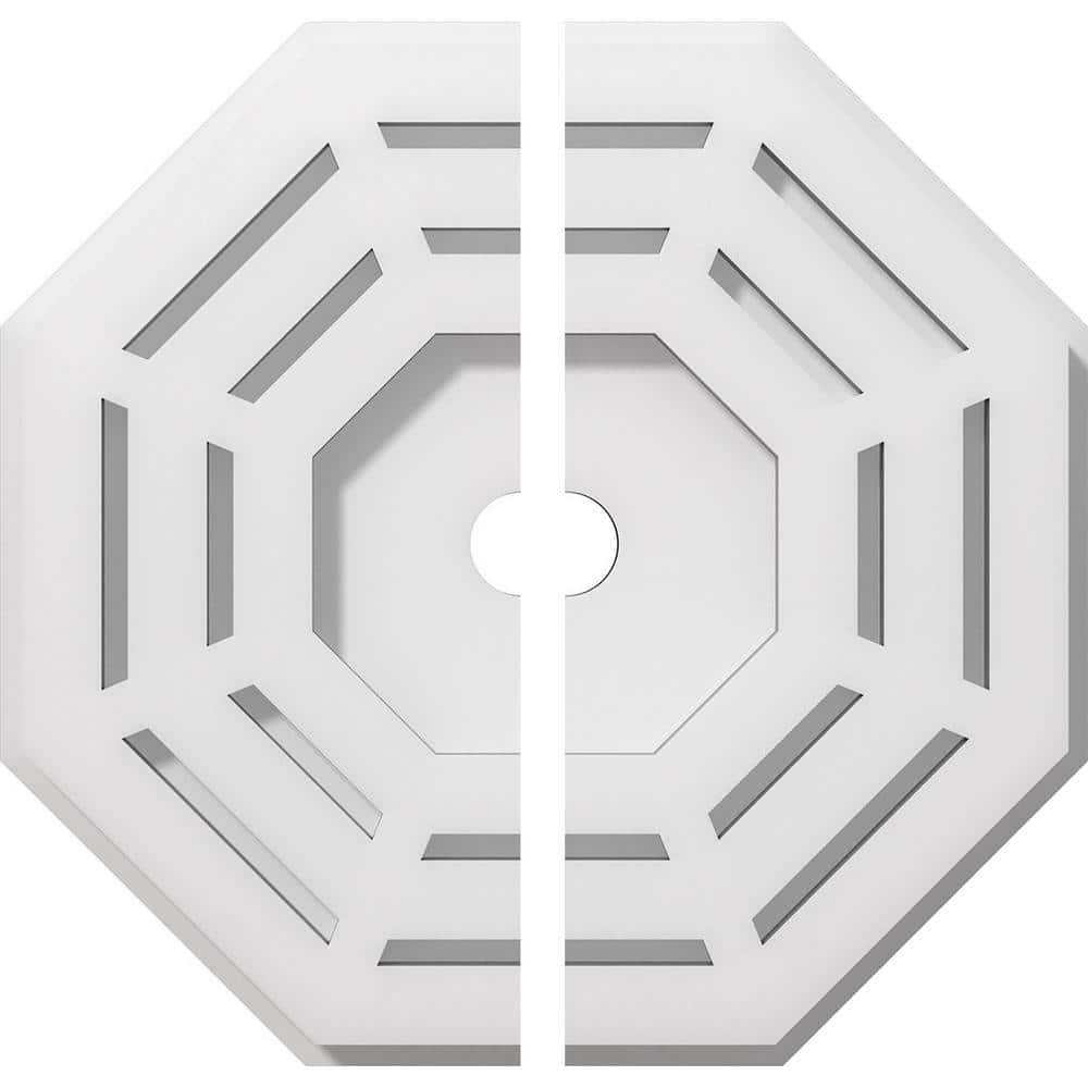 1 in. P X 4 in. C X 10 in. OD X 1 in. ID Westin Architectural Grade PVC Contemporary Ceiling Medallion, Two Piece price history on PriceWatchPro