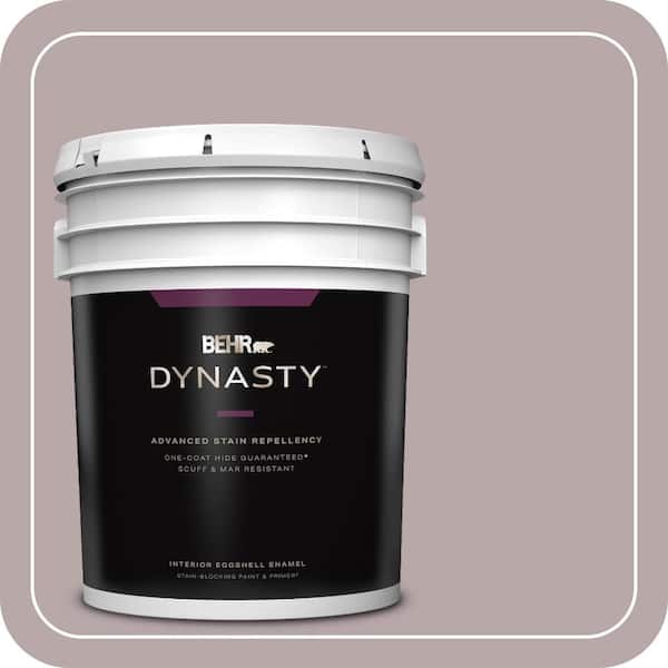 BEHR DYNASTY 5 gal. #MQ1-36 Object of Desire One-Coat Hide Eggshell Enamel Interior Stain-Blocking Paint & Primer