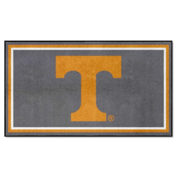 Tennessee Volunteers Gray 3 ft. x 5 ft. Plush Area Rug