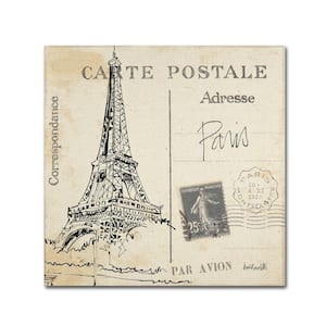 18 in. x 18 in. "Postcard Sketches III" by Anne Tavoletti Printed Canvas Wall Art