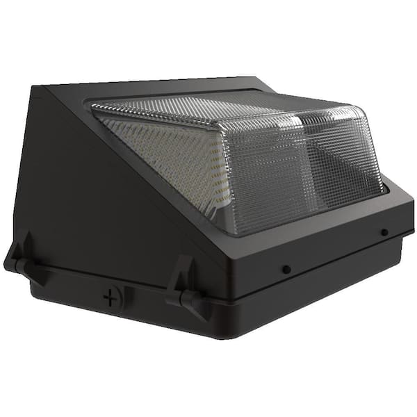 J&H LED 4140-Lumen 36-Watt Bronze Integrated LED Wall Pack Light J&H LED 4140-Lumen 36-Watt Bronze Integrated LED Wall Pack Light