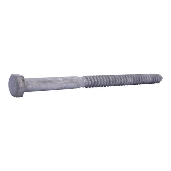 Everbilt 5/8 in. x 10 in. Hex Galvanized Lag Screw