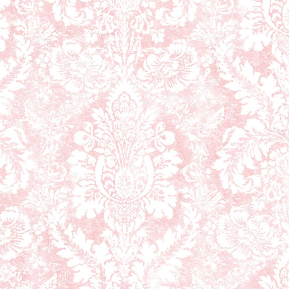 pink seamless wallpaper pattern Damask wallpaper Classic vintage  background Stock Vector  Adobe Stock