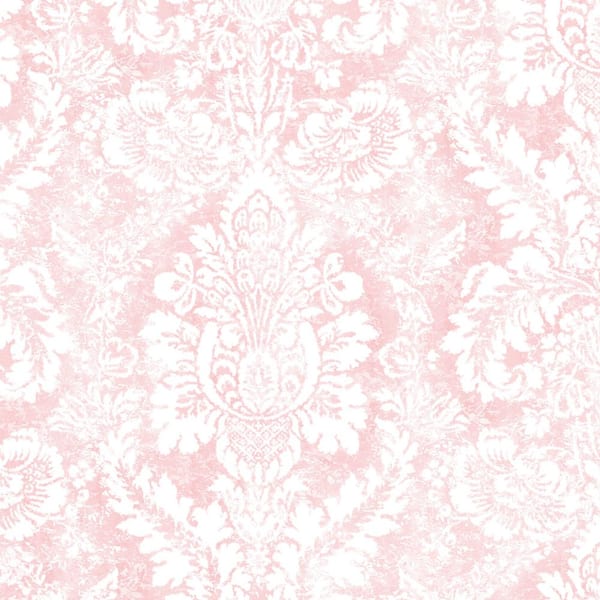 Pale Pink Fabric, Wallpaper and Home Decor