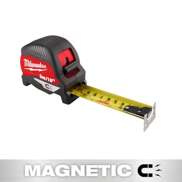 Milwaukee 5m/16 ft. Compact Magnetic Tape Measure