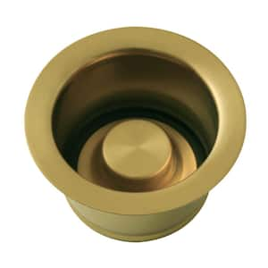 Made To Match Disposal Flange in Brushed Brass