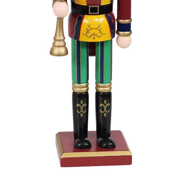 Cleveland Browns Pull String Wooden Nutcracker Ornament