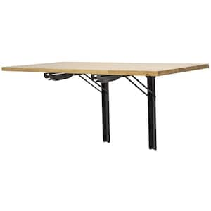 National Public Seating NPS Steel Height Adjustable Heavy Duty Table, 24 X  24 , HPL Top, Grey Frame SLT8-2424H