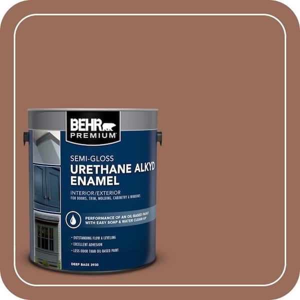 BEHR PREMIUM 1 gal. #S200-6 Timeless Copper Urethane Alkyd Semi