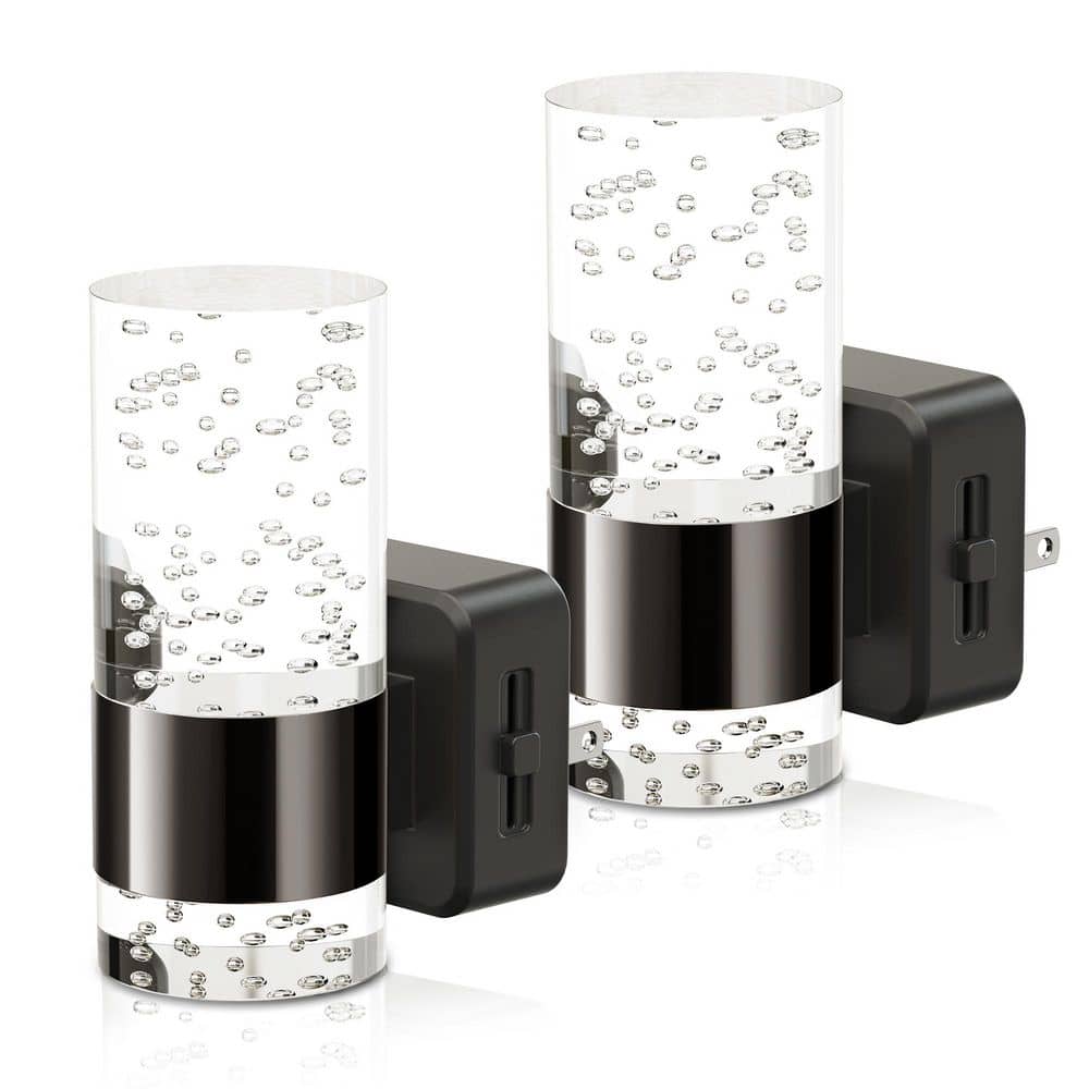 3000K LED Night Light Plug-in with Auto Light Sensor, Adjustable Brightness Nightlight for Bathroom, Hallway (2-Pack) price history on PriceWatchPro