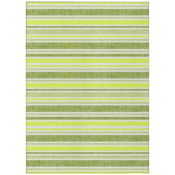 Chantille ACN531 Fern 5 ft. x 7 ft. 6 in. Machine Washable Indoor/Outdoor Geometric Area Rug