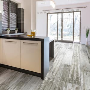 Suomi Grey 8-1/2 in. x 35-1/2 in. Porcelain Floor and Wall Tile (12.78 sq. ft./Case)