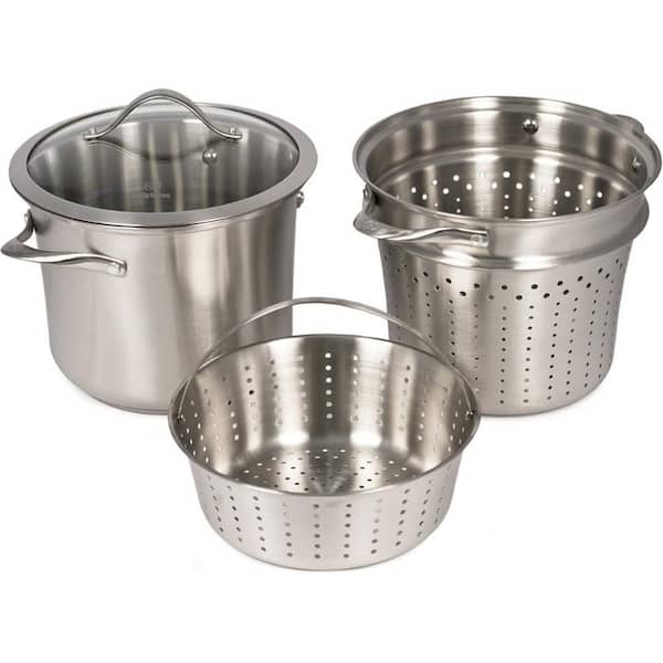  Calphalon Classic Stainless Steel Cookware, Stock Pot, 6-quart:  Home & Kitchen