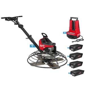 MX FUEL Lithium-Ion Cordless 36 in. Walk-Behind Trowel Kit with MX FUEL REDLITHIUM FORGE XC8.0 Battery Pack