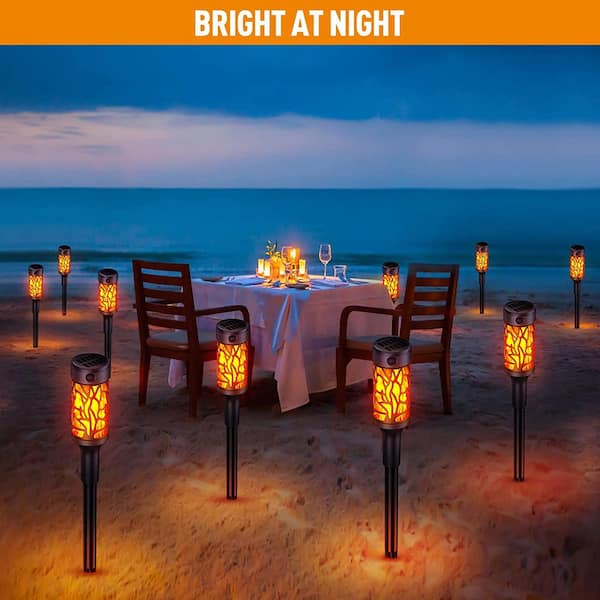 Cubilan Solar Outdoor Lights, Extra-Bright Solar Outdoor