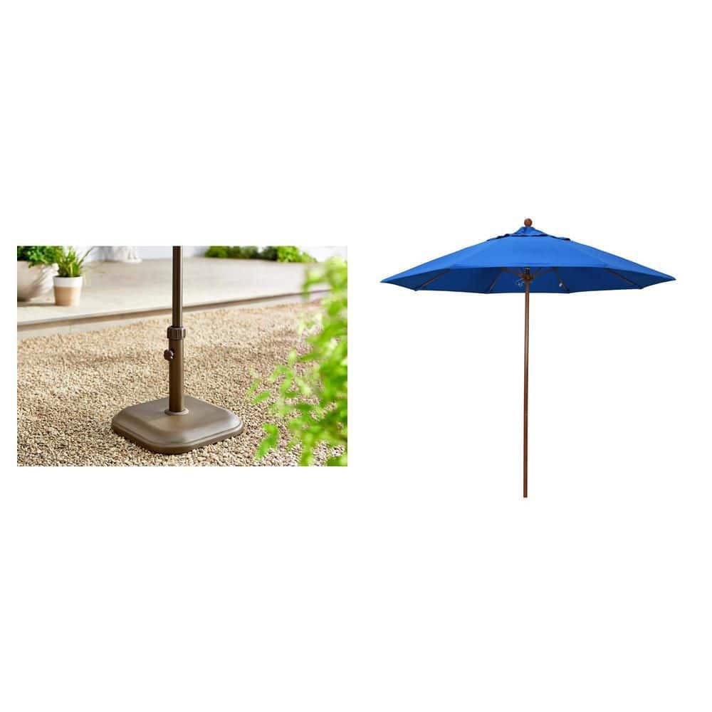 20ft patio umbrella MOJIA Hotel Furniture Parasol Cantilever Umbrella Outdoor Umbrellas Big  Size Garden LED Sun Shade 20FT square Quality Umbrella