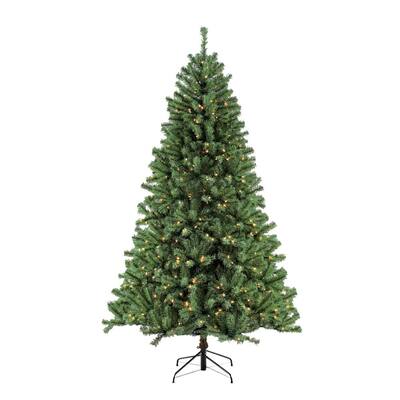9 ft. Pre-Lit Northern Fir Artificial Christmas Tree with 1000 Clear Lights